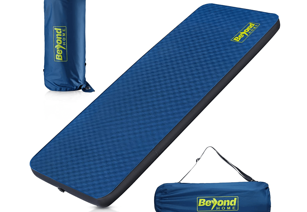 BeyondHOME 4 Inch Thick Self Inflating Sleeping Pad Review Wilderness