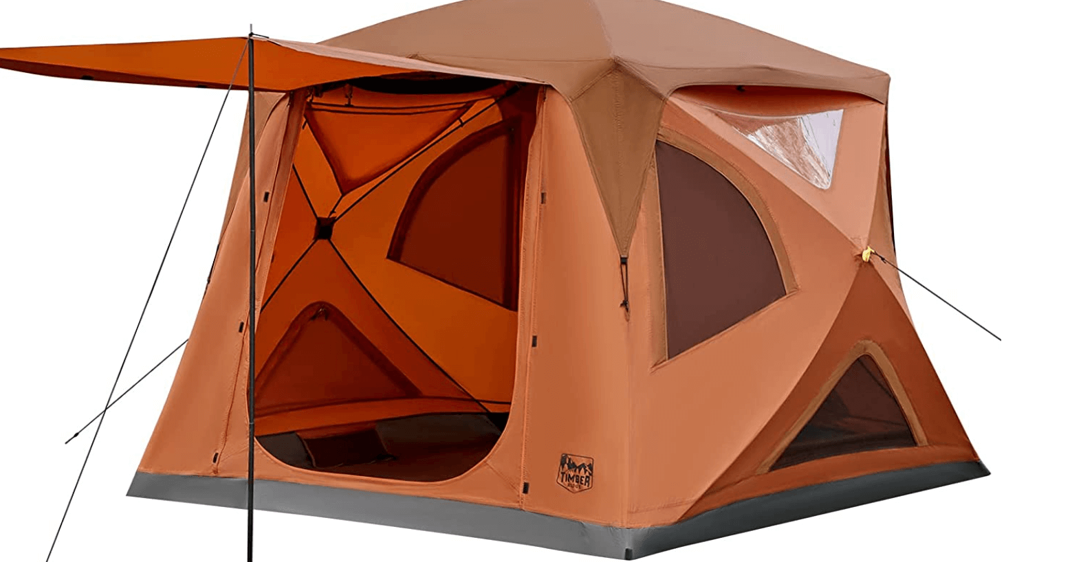 TIMBER RIDGE PopUp Camping Hub Tent Review Wilderness Trekker
