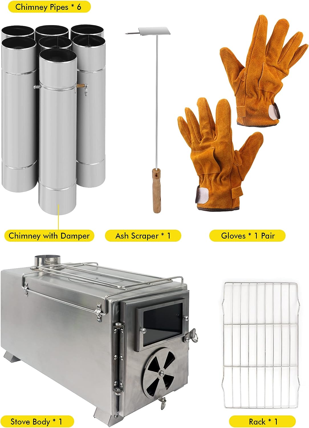 Camping Stove for Hot Tents Review Wilderness Trekker