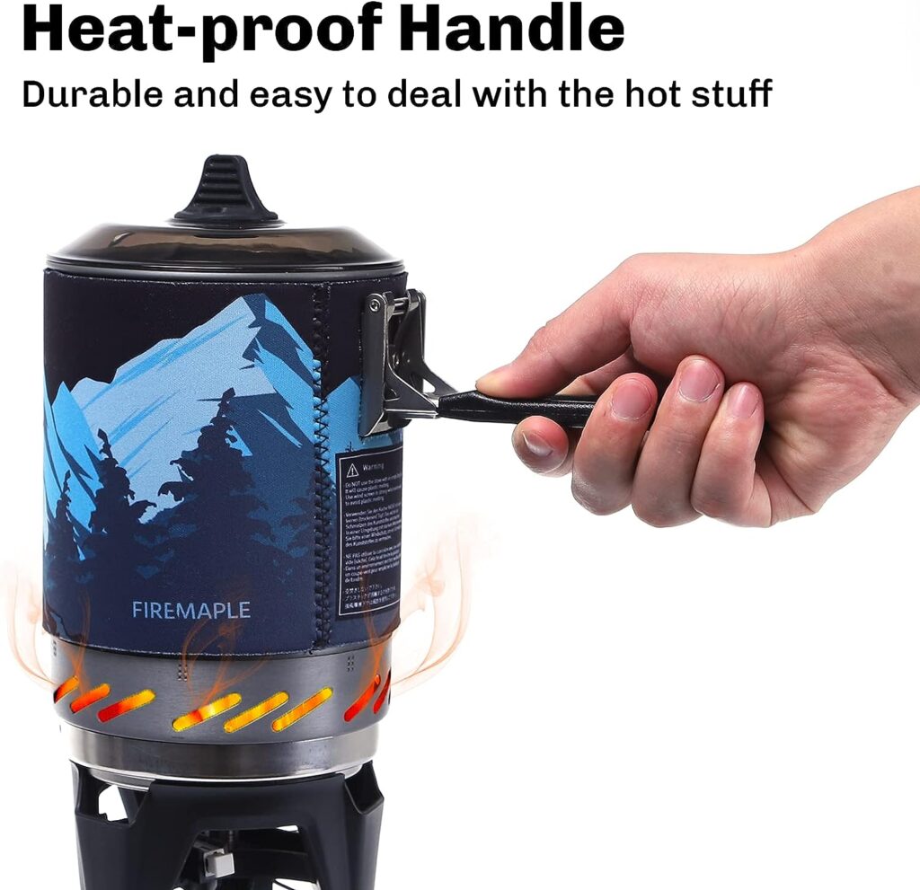 Fire-Maple Fixed Star X2 Backpacking and Camping Stove System - Outdoor Propane Camp Cooking Gear, Portable Pot/Jet Burner Set, Ideal for Hiking, Trekking, Fishing, Hunting Trips and Emergency Use