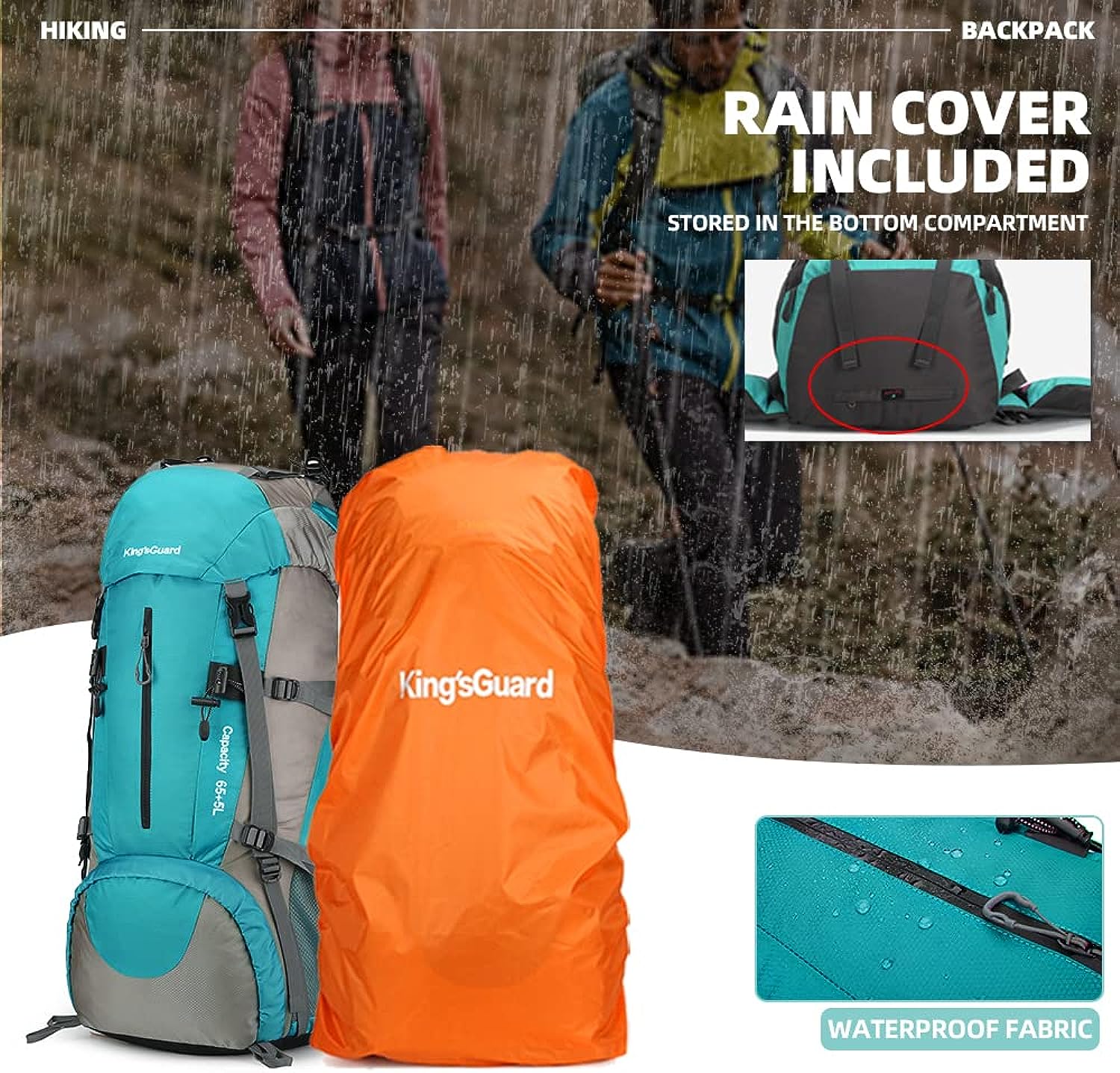 King'sGuard 70L Hiking Backpack Review Wilderness Trekker